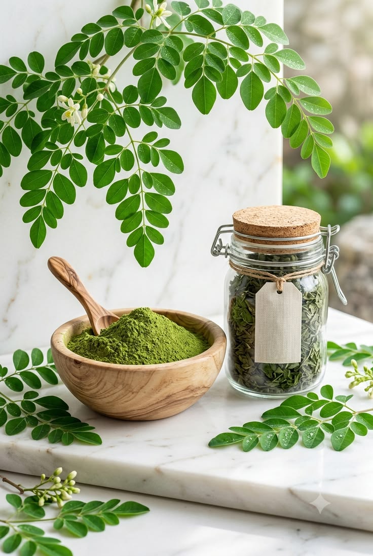 Akshota Organic Moringa Powder 200g - Pure Natural Superfood